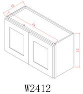 Wall 24" - Ethan Green 24 Inches Wall Cabinet